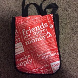 lululemon bag!